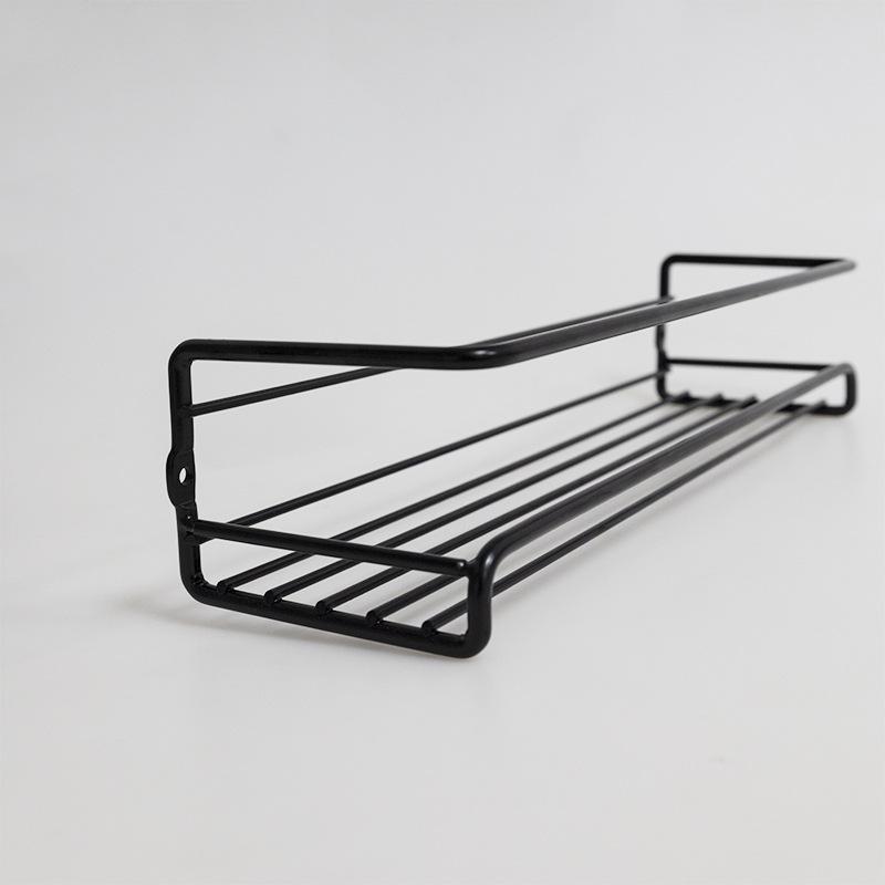 Cross-border kitchen cabinet door spice rack multifunctional no-drill wall-mounted spice rack ready for sale - 11