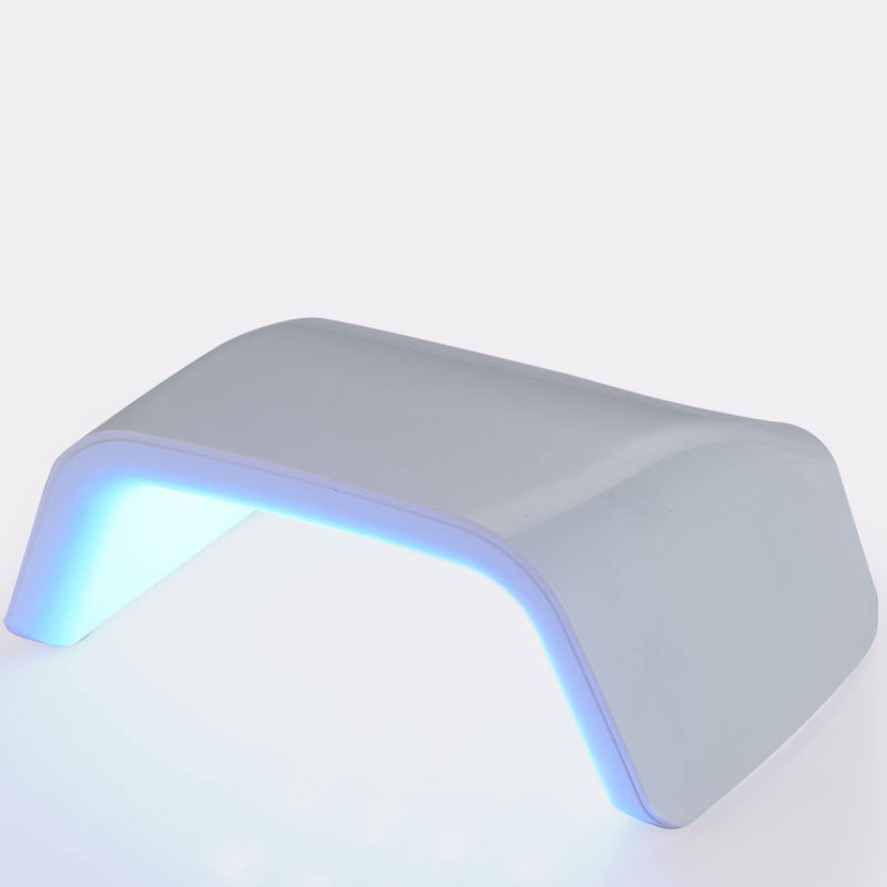 Square manicure baking lamp for hands and feet, nail polish dryer, portable mini manicure light therapy lamp, cross-border wholesale