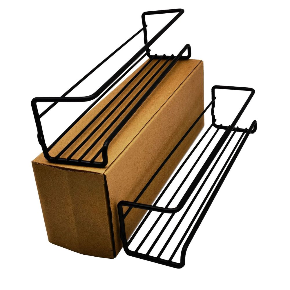 Cross-border kitchen cabinet door spice rack multifunctional no-drill wall-mounted spice rack ready for sale - 7
