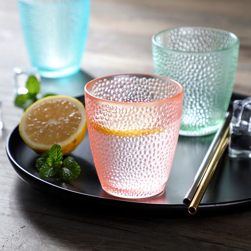 Anti-autumn acrylic high-temperature resistant hotel plastic beer glass restaurant fruit juice glass home drinking glass commercial water glass - 5