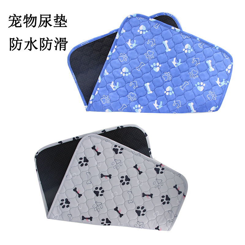 Спот Пет Dog Diaper Pad Oubike Машинно стираемая нескользящая впитывающая пеленка для домашних животных Производитель Diaper Pad