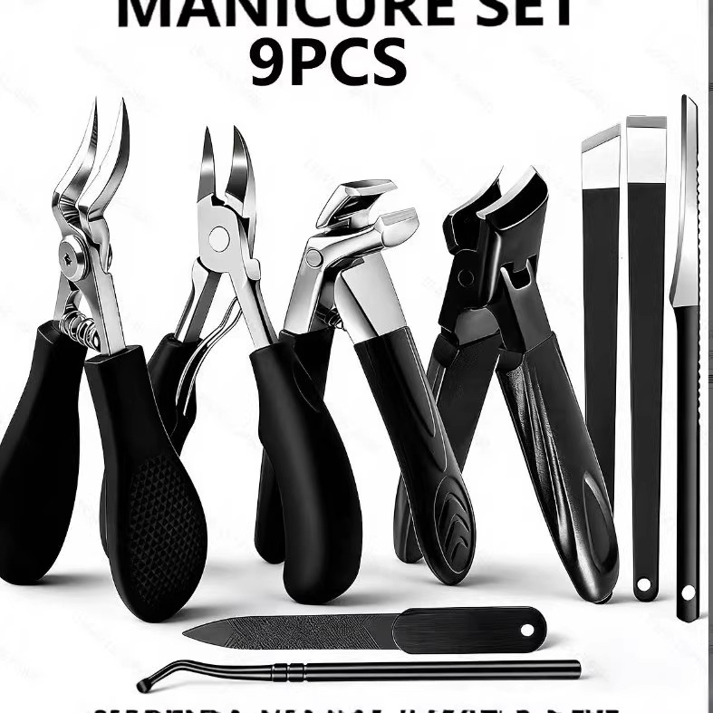 Nail Clipper and Plier Set for Ingrown and Thick Toenails