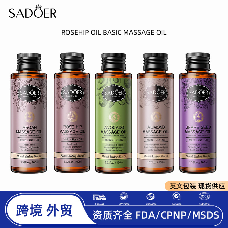 SADOER Olive Moisturizing Massage Base Oil - 1