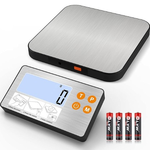 2024 New Split Design Digital Kitchen Scale 1g LCD Screen Split Cooking Digital Scale