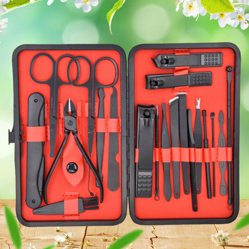 Manicure Set 20-Piece Nail Scissors Professional