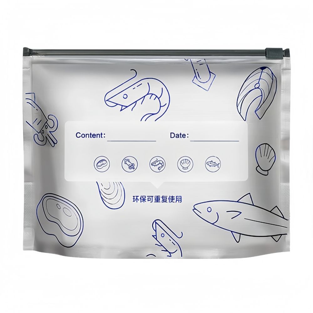 Aluminum titanium foil fresh keeping sealed storage bag aluminum foil fresh keeping bag home refrigerator food freezer storage special bag - 6