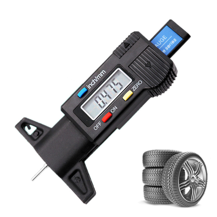 Digitales Reifenprofiltiefenmessgerät, 0-25,4 mm Messbereich