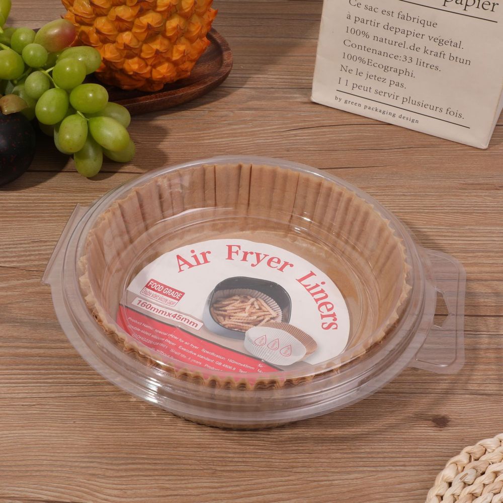 Home air fryer special paper tray food oven pad paper disposable cooking oil absorbent non-stick pan oily paper tray - 4