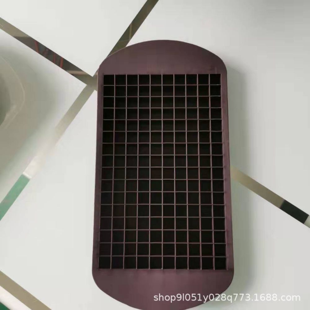 Food Grade 160 Grids 1 cm Small Square Silicone Ice Cube Mold Home Easy Clean Shaved Ice Ice Box Mold - 10