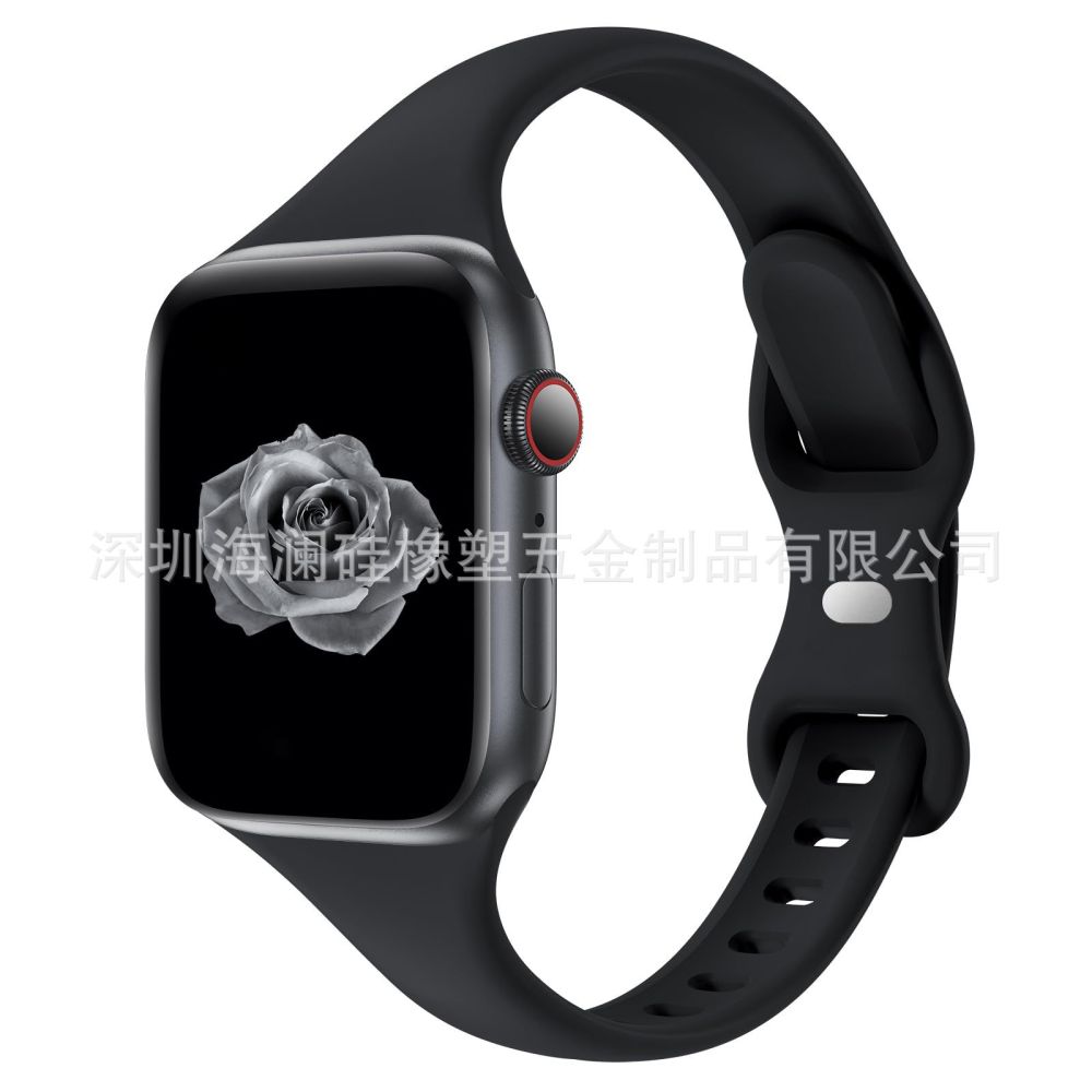 【Sofort lieferbar】Silikon-Armband für Apple Watch Serie, Modell Xiaomanyao, Apple Watch Armband