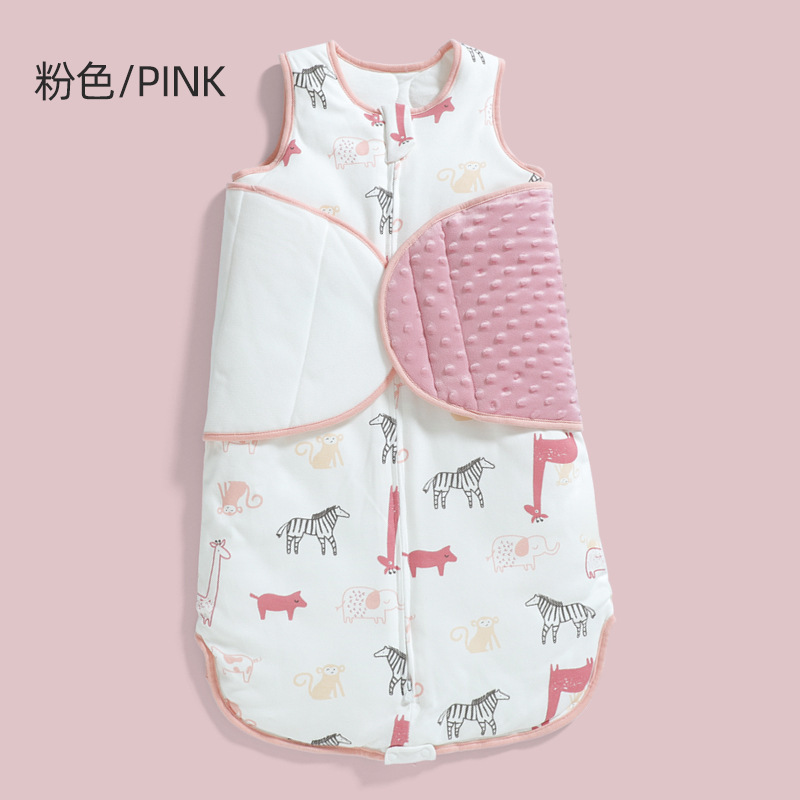 Quilted Baby Sleeping Bag, 0-24 Months, Spring Autumn Winter