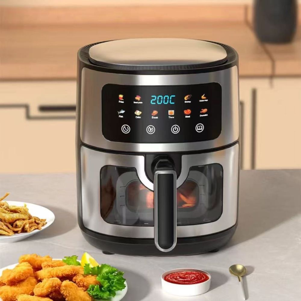 Cross-border Exclusive airfryer 12L Visible Air Fryer Large Capacity Stainless Steel Multifunctional US Specification 110V - 13