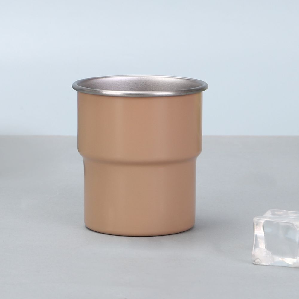 New 304 stainless steel mini wine glass single-layer corrugated edge anti-scald thermos cup outdoor camping style picnic water cup - 8