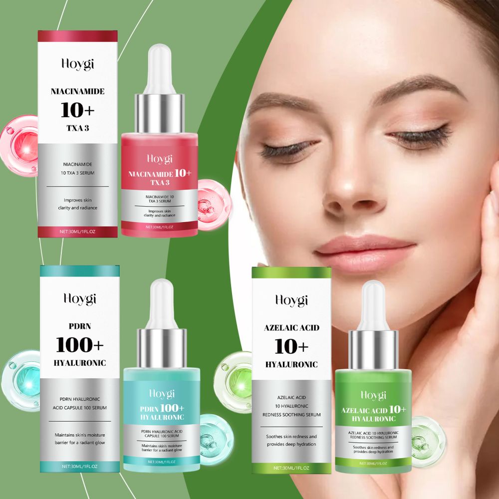 HOYGI hyaluronic acid facial serum, moisturizing daily skincare