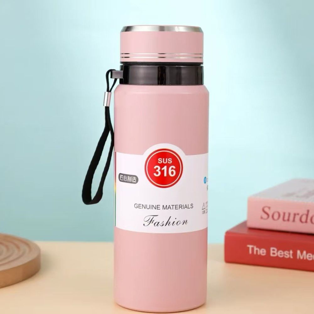 Stainless steel 316 thermos cup, large capacity tea and water separation tea cup, sports portable water heater, outdoor - 11