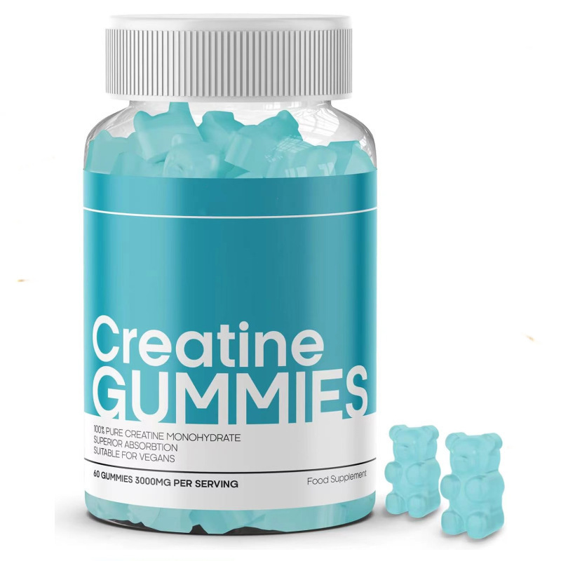 Kreatin-Gummibärchen für Krafttraining