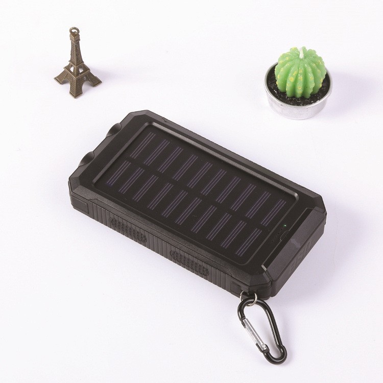 Miyi Grenzüberschreitender Außenhandel Amazon Bestseller Outdoor Solarenergie Powerbank 20000mah wasserdicht Kompass Stromversorgung - 7