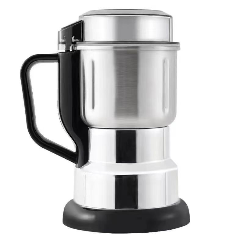 Elektrische Getreidemühle Gewürzmühle Mahlmaschine für Getreide, Kräuter, Chilischoten, Sternanis und Gewürze Haushaltsgeräte kleine tragbare Kaffeebohnenmühle Pulvermühle - 6
