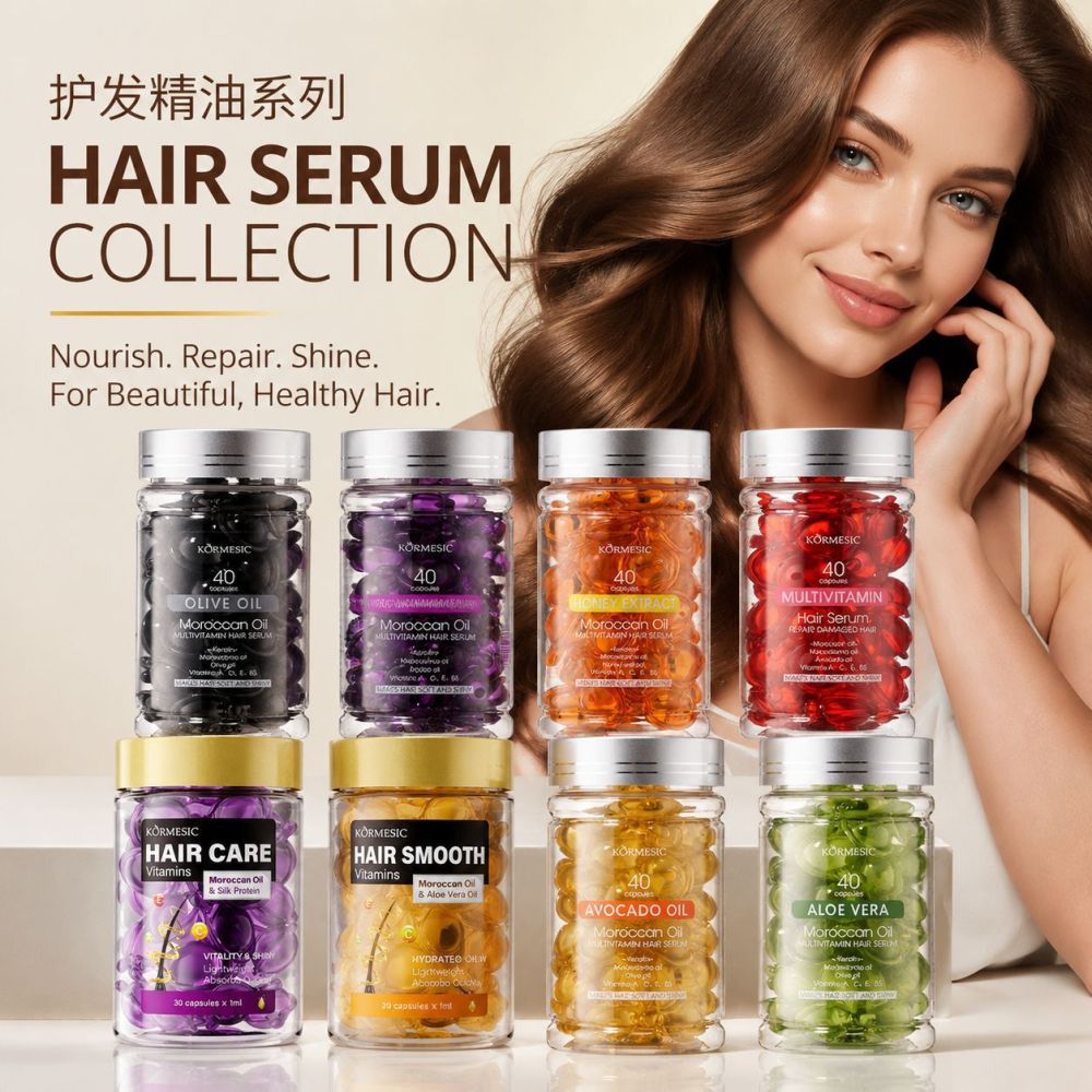 KORMESIC Rosen-Haaröl mit Multi-Vitamin, Haarserum