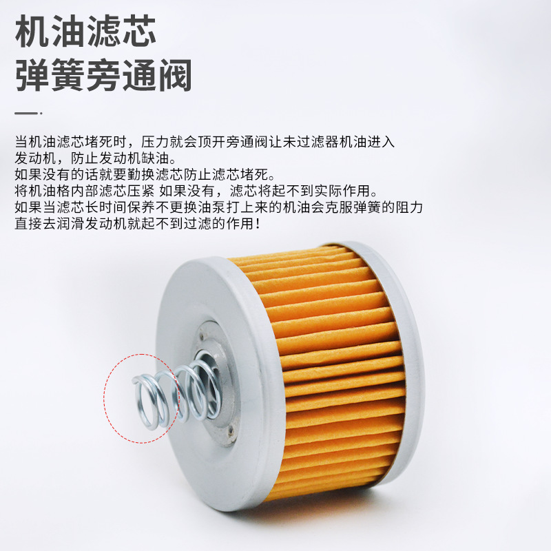 Motorcycle Oil Filter for YS150 and YBR150 Models