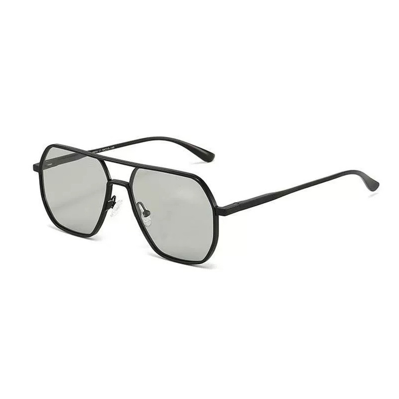 Neue Titan-Legierungs-Rahmen Photochrome polarisierte Sonnenbrillen UV-Schutz Fahrbrillen Unisex - 9