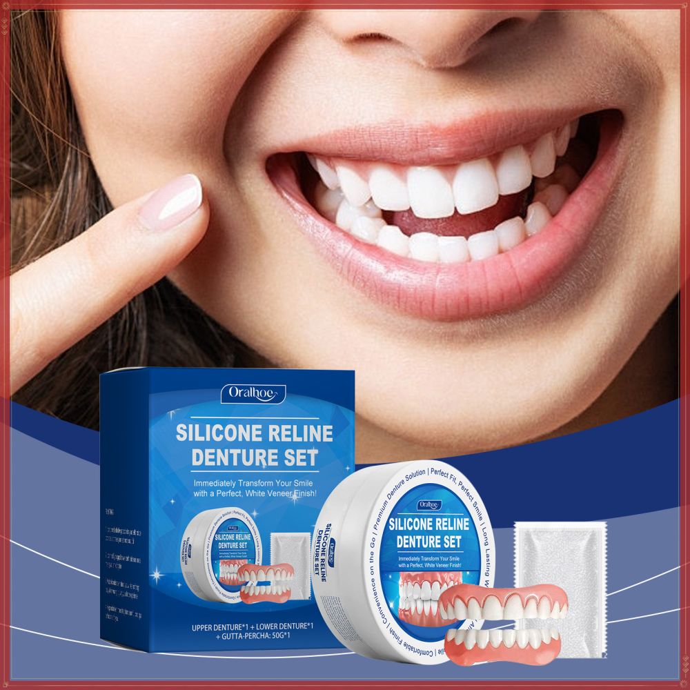 ORALHOE Zahnveneer-Set, Aufhellung und Fleckenentfernung
