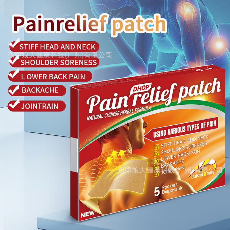 Cervical and Lumbar Spine Pain Relief Heat Patches