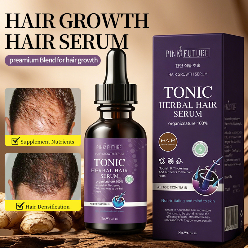 TK nourishing hair care oil herbal frizz and dryness improvement treatment