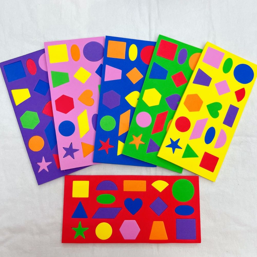 厂家批发幼教材料包DIY美劳玩具教具EVA益智玩具