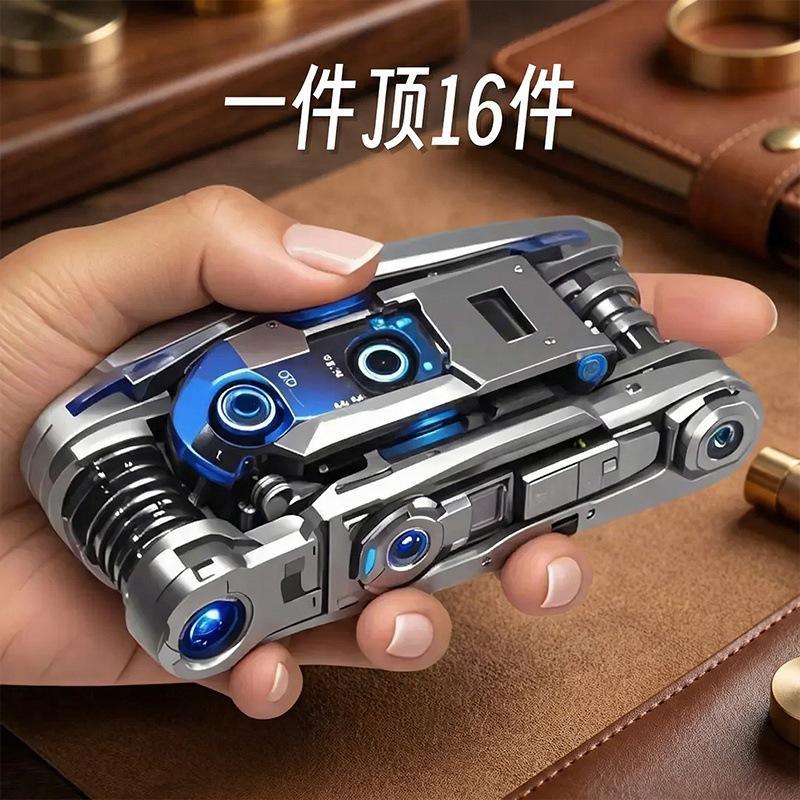 XHH foldable multi-tool screwdriver set, portable