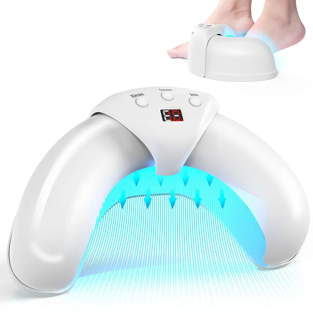Nagellack-LED-Lampe mini klappbar, Nageltrockner mit UV-C-Phototherapie