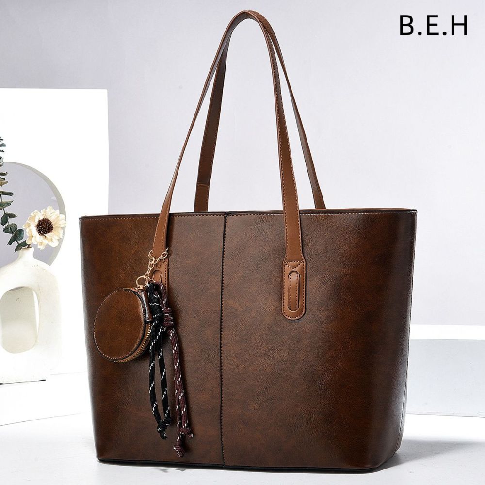 Große Damen-Tote-Bag mit Zubehör-Täschchen