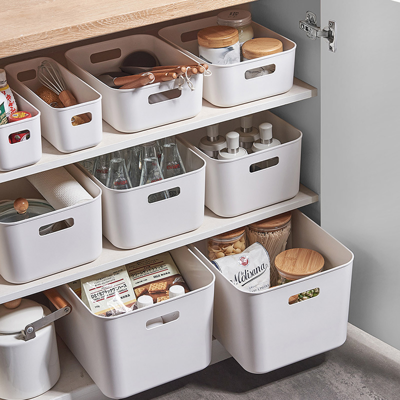 Kunststoff-Aufbewahrungsbox für Küche und Schrank
