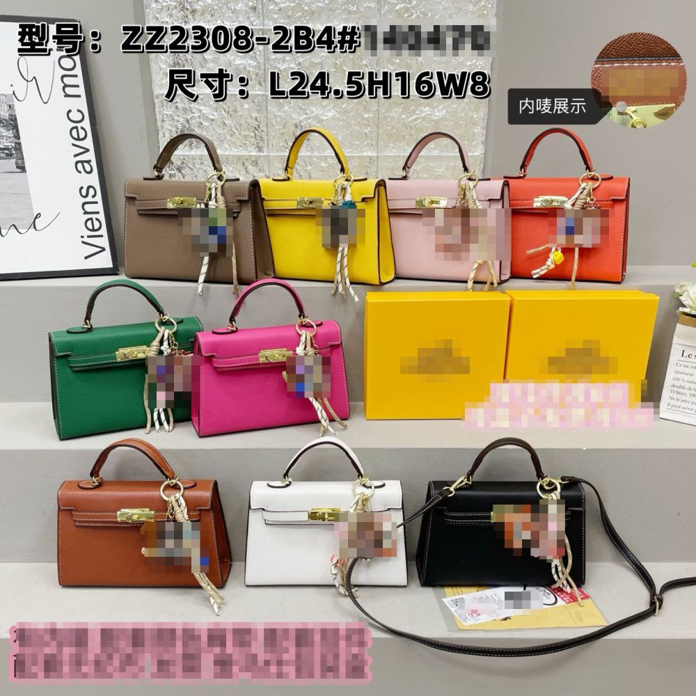Women's Platinum Handbag, Single-Shoulder and Crossbody Strap