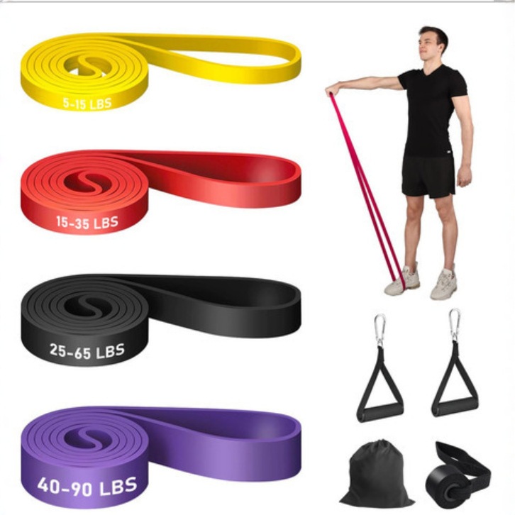 Widerstandsbänder Trainingsringe Yoga Klimmzüge Sporttraining Fitness Muskelaufbau Zugbänder Trainingsbänder - 3