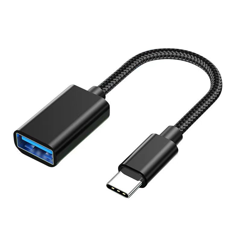 OTG Cable TYPE-C - 2.0A Female Adapter Cable OTG Adapter Data Cable Mobile Phone Fast Charging Car Reader U Disk