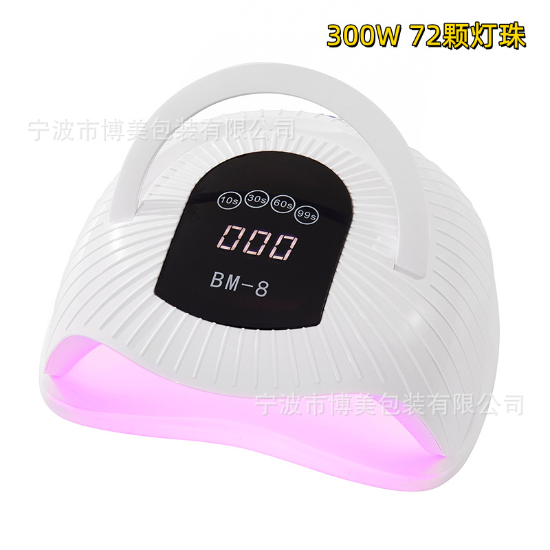 UV manikür lambası, 72 LED, kırmızı ışık - 1