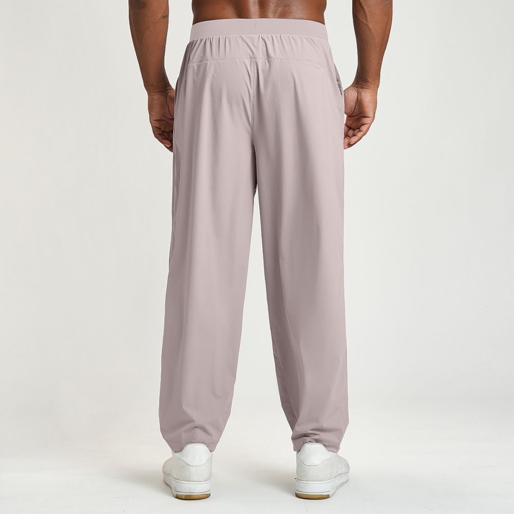 Cross-border men's sports casual skin-friendly quick-dry breathable outdoor spring summer home commuter outdoor hiking long pants 9530
