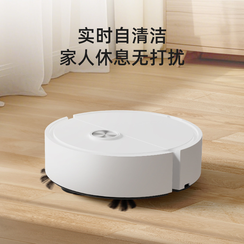 Mini akıllı süpürme robotu, otomatik toz toplama