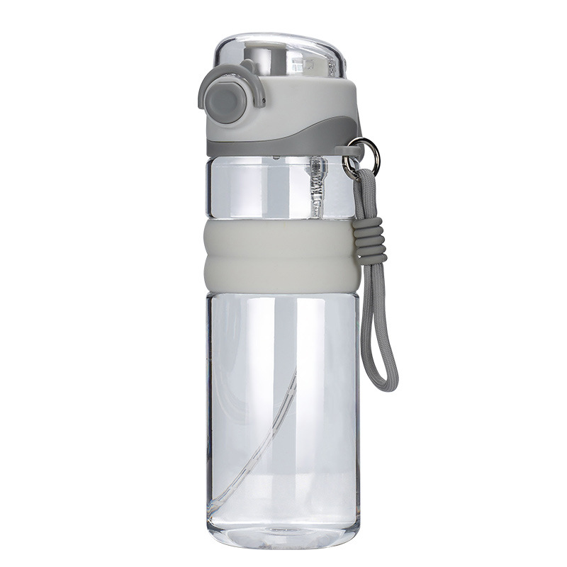 Summer Spray Water Cup Tritan Baby-Safe Material Outdoor Sports Fitness Cooling Portable Shatterproof Plastic Water Bottle - 6