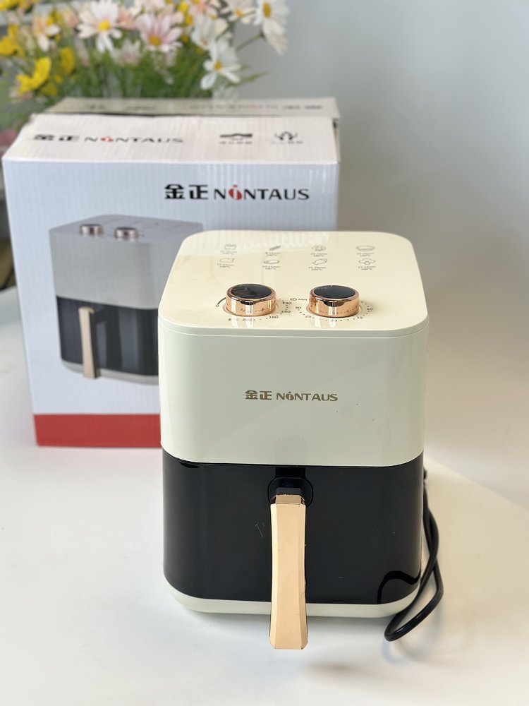 TikTok gleiches Modell Comel/Camel 4L Heißluftfritteuse Haushaltstyp mechanisch multifunktional Hersteller Großhandel Dropshipping - 11