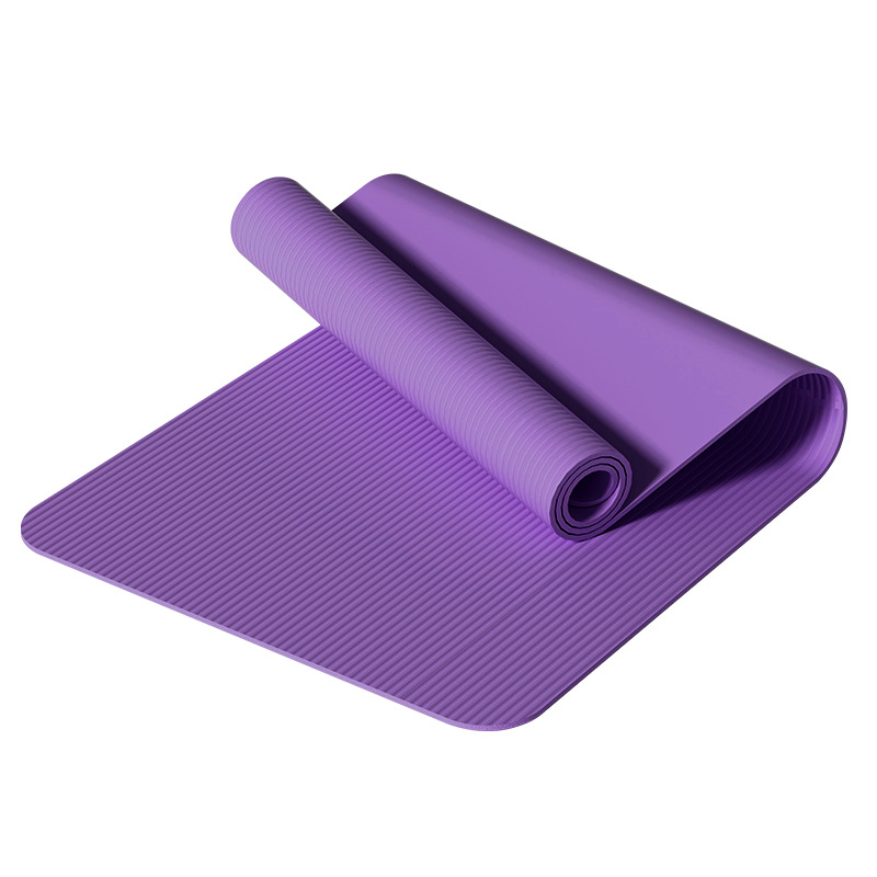 Women's Fitness Mat Beginner Yoga Mat Thickened Widened Lengthened Non-slip Exercise Yoga Mat Household - 5