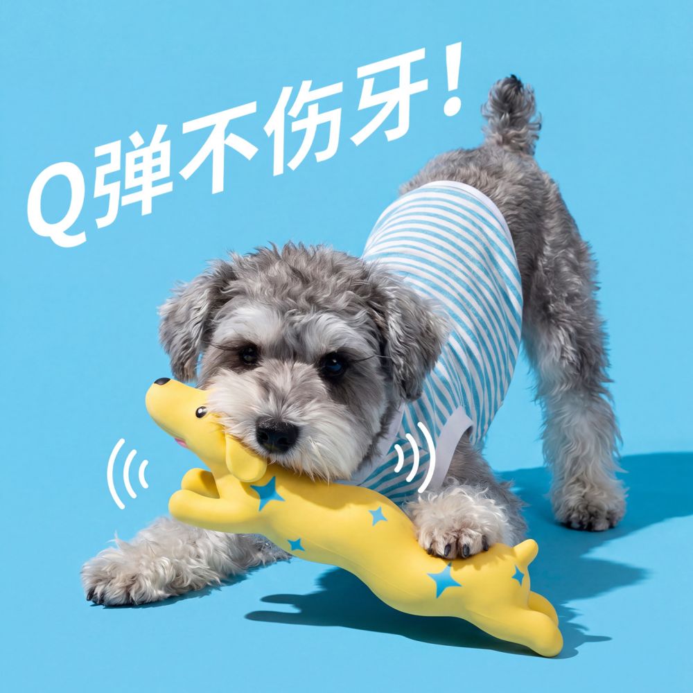 狗狗玩具乳胶奔跑小狗发声玩具中小型犬陪伴磨牙耐咬神器宠物用品