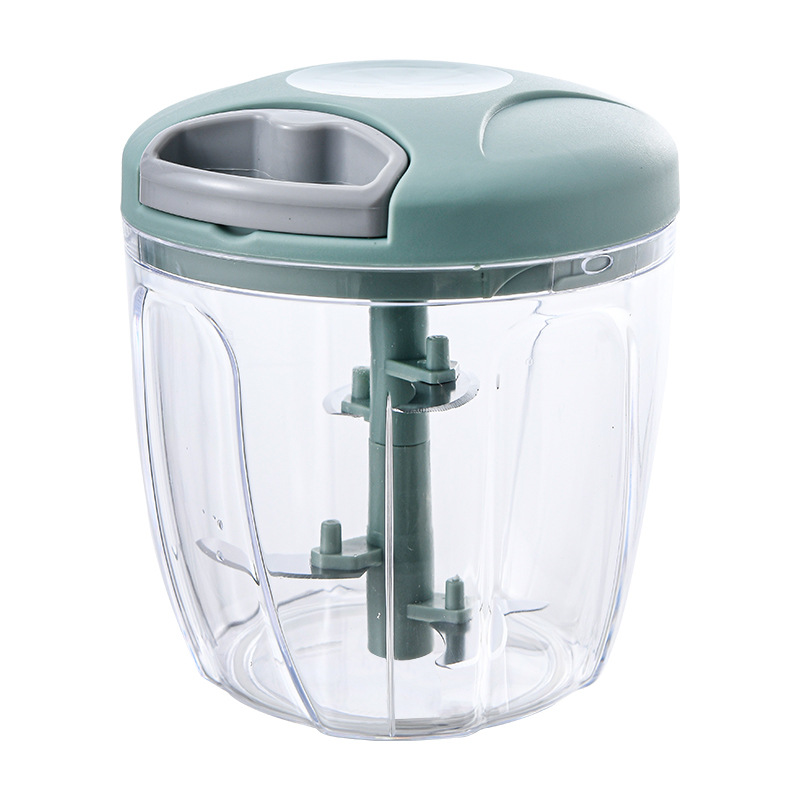 Garlic press, manual garlic press, multifunctional garlic crusher, ginger garlic grinder food supplement grinding machine, kitchen mini garlic mixer - 6