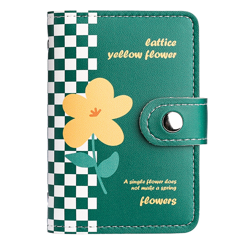 Sommerfrischer Kartenhalter, Damenführerscheintasche, großvolumiger antimagne-tischer Kartenhalter, multifunktionale kleine Kartentasche - 6