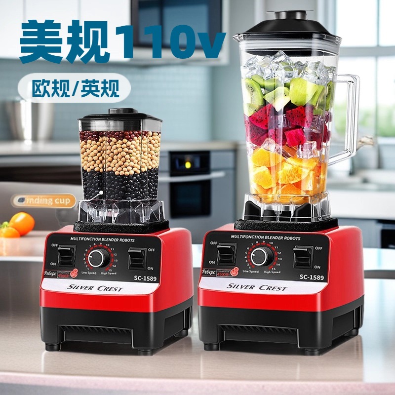 Blender mit doppeltem Behälter, hochleistungsstark, Smoothie-Maker