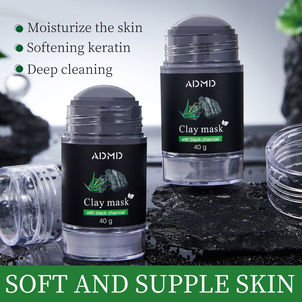 Bamboo Charcoal Blackhead Nose Strips with Peel-Off Pore Mask