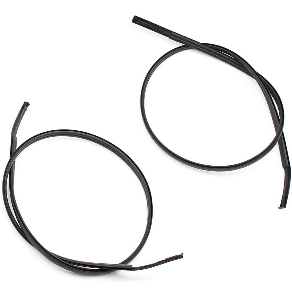 Roof Water Drip Trim Strip for Toyota Yaris 14-18, 75552-0D082