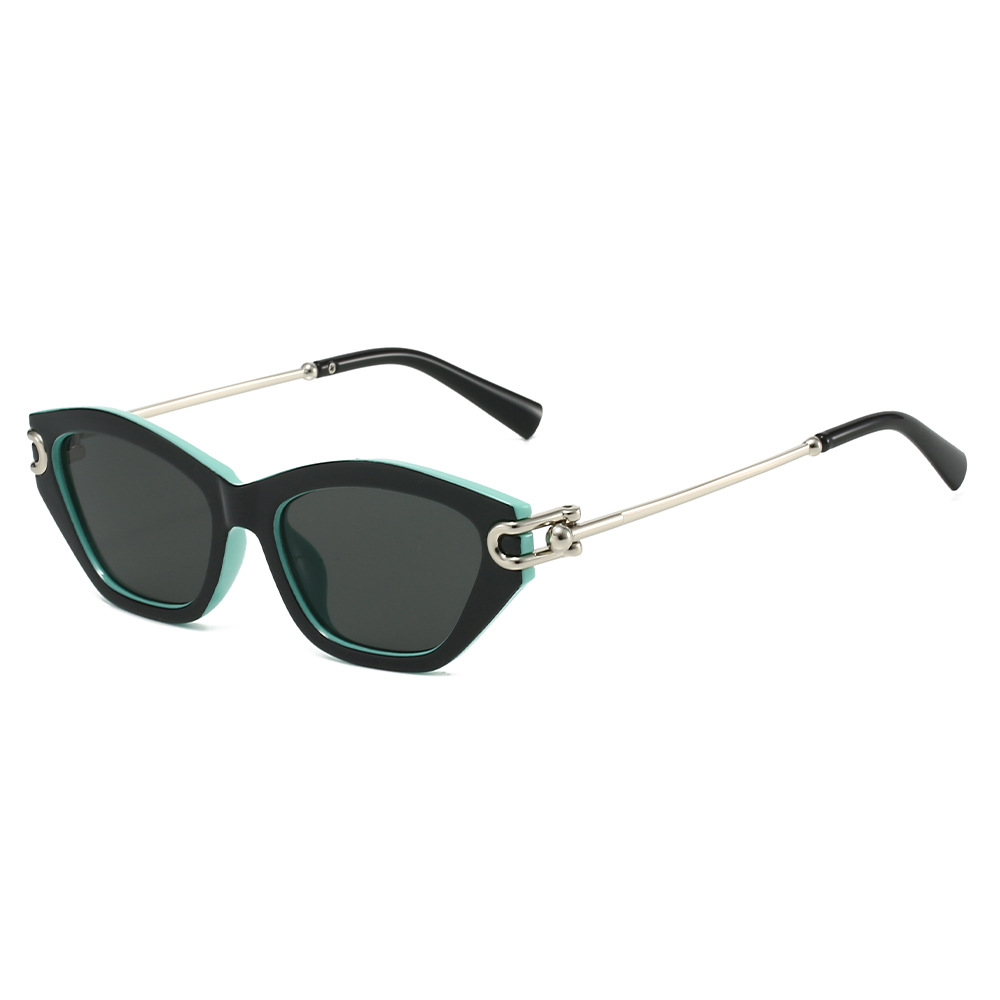 2026 Quadratische Sonnenbrille mit UV-Schutz, Cat-Eye für Damen