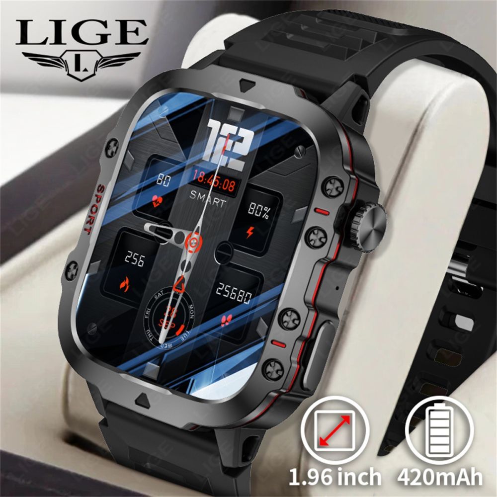 QX11 Men's Smart Watch, Blood Pressure and Heart Rate Monitoring